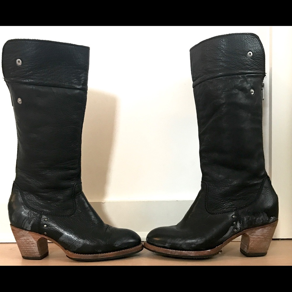 PS KAUFMAN leather boots sz 6. Measurements = ladies size 7. Best fit prob 6.5.